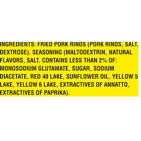 Slim Jim Multi Flavor Pork Rind, 2.25 Ounce -- 60 per case