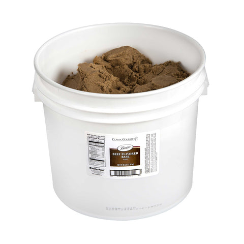 Classic Gourmet Bistro Beef Flavored Base, 25 Pound.