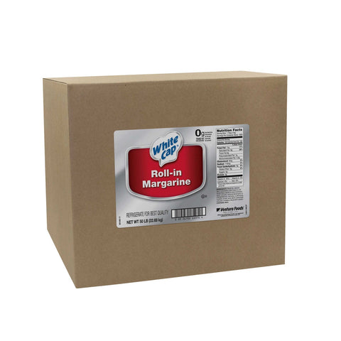 White Cap Bakers Roll in Margarine, 50 Pound.