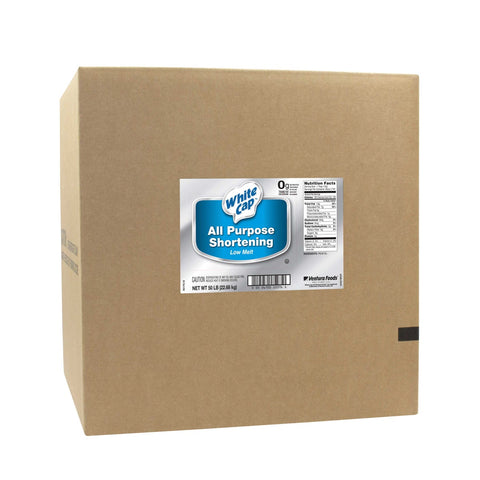 White Cap No Trans Fat Shortening, 50 Pound.