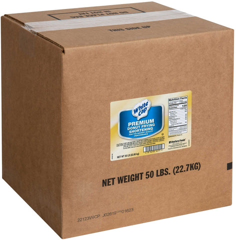 Ventura White Cap Donut Fry Shortening, 50 Pound