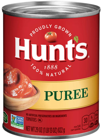 Hunts Tomato Puree, 29 Ounce -- 12 per case