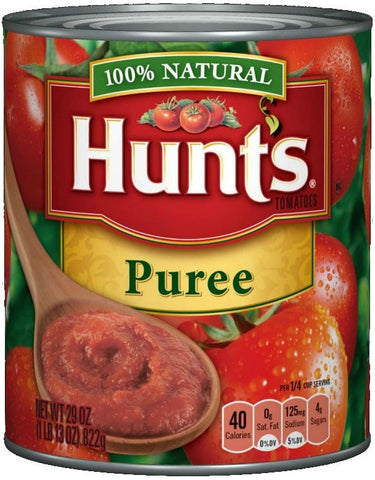 Hunts Tomato Puree, 29 Ounce -- 12 per case