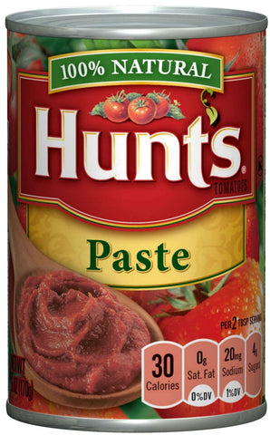 Hunts Tomato Paste, 6 Ounce Can -- 24 per case