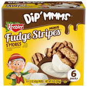 Keebler Fudge Stripes Minis Dip MMMs Single Smores Cookie - Floorstand, 1.5 Ounce -- 72 per case