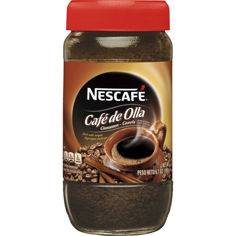 Nescafe Instant Cafe De Olla Coffee, 6.7 Ounce -- 6 per case.