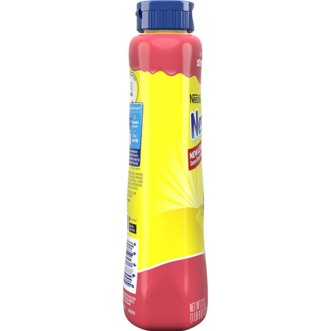 Nesquik Milk Flavoring Strawberry Syrup, 22 Ounce -- 6 per case.