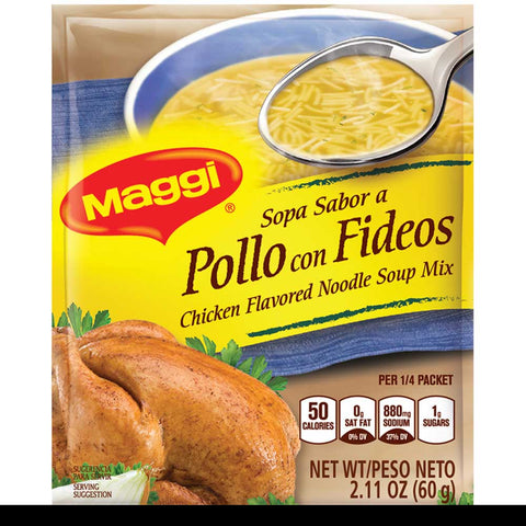 Maggi Chicken Noodle Soup, 2.11 Ounce -- 24 per case