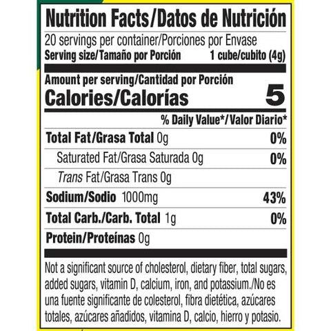 Maggi Dehydrated Vegetable Flavor Bouillon Cubes, 2.82 Ounce -- 24 per case