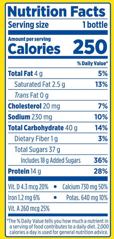 Nestle Nesquick Ready to Drink Lowfat Chocolate Milk, 14 Fluid Ounce -- 12 per case