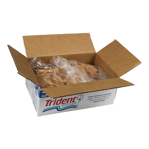 Trident Seafoods Whole Grain Breaded Alaskan Pollock, 3.6 Ounce, 10 Pound