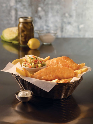 Trident Seafoods PubHouse Battered Cod, 2 to 3 Ounce Pieces, 10 Pound