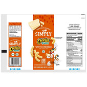 Cheetos Simply White Cheddar Puffs, 1.25 Ounce Plastic Bag -- 64 per case.