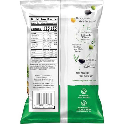 Off The Eaten Path Sea Salt Veggie Crisps, 2.5 Ounce -- 24 per case