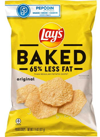 Lays Original Baked Potato Crisps, 1.875 Ounce -- 24 per case