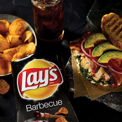 Lays BBQ Potato Chips, 2.25 Ounce -- 24 per case