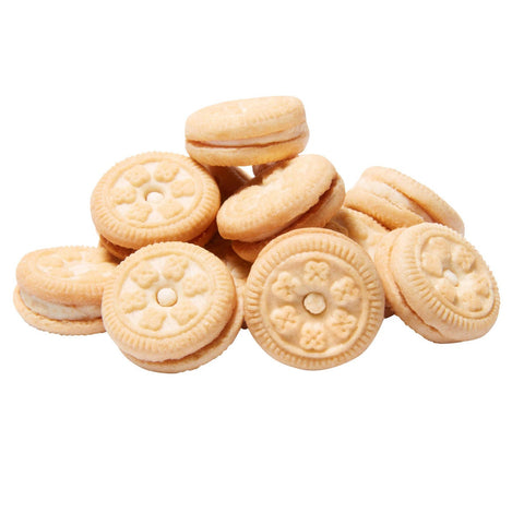 Grandmas Mini Vanilla Creme Sandwich Cookie, 2.12 Ounce -- 60 per case.