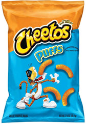 Cheetos Puffed Cheese Flavored Snacks, 2.5 Ounce -- 21 per case
