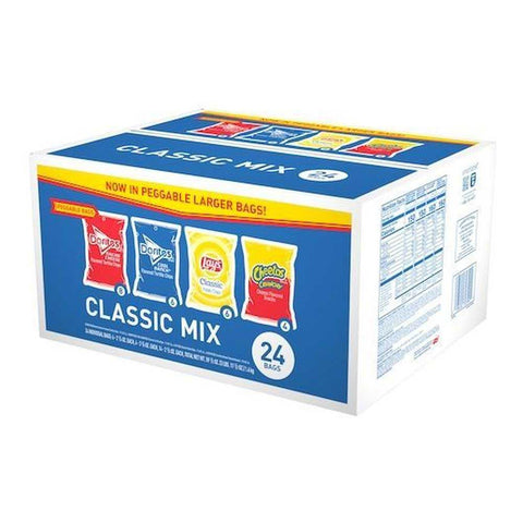 Frito Lay Classic Mix - Variety Pack, 24 count