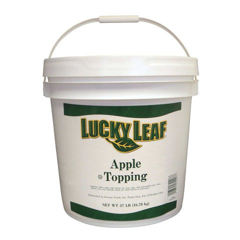 Lucky Leaf Apple Topping, 37 Pound.