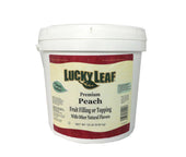 Lucky Leaf Peach Pie Filling, 19 Pound.