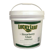Lucky Leaf Strawberry Glaze, 19 Pound.