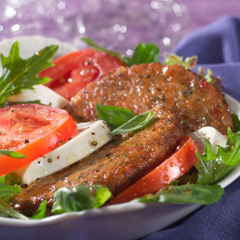 Morningstar Farms Tomato and Basil Pizza Veggie Burger, 9.5 Ounce -- 8 per case.