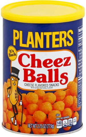 Planters Cheese Balls - Shipper, 2.75 Ounce -- 36 per case.