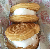 J and J Snacks Churro Bun, 3.5 Ounce -- 50 per case.