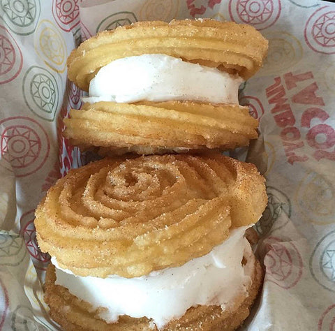 J and J Snacks Churro Bun, 3.5 Ounce -- 50 per case.