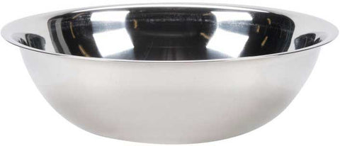 Economy Stainless Steel Mixing Bowls, Capacity 15.1 Ltr.