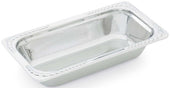 Vollrath Stainless Steel Third Size Rectangle Food Pan, 4 inch Deep