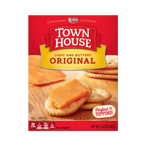 Keebler Town House Original Cracker, 13.8 Ounce -- 12 per case.
