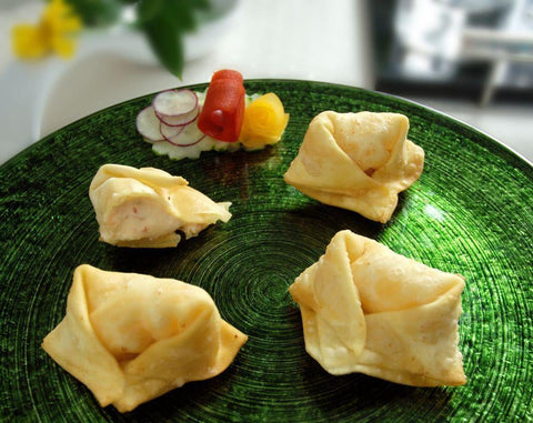 Cuisine Innovations Imitation Crabmeat Rangoon, 0.95 ounce -- 100 per case