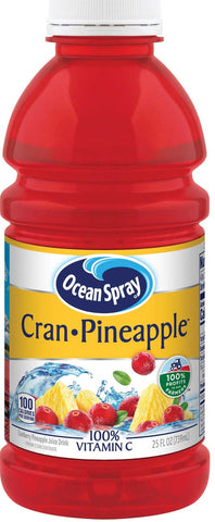 Ocean Spray Cran Pineapple Juice Drink, 25 Fluid Ounce -- 12 per case