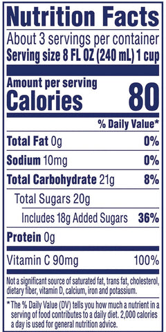 Ocean Spray Cran Tropical Juice Drink, 25 Fluid Ounce -- 12 per case