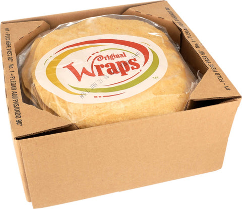 Tyson Original Wraps Pressed Fiery Thai Flour Tortilla, 3.66 Ounce -- 72 per case.
