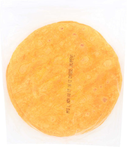 Mexican Original 12 inch Shelf Stable Cheese Jalapeno Flavored Tortilla Wraps, 16.5 Pound.