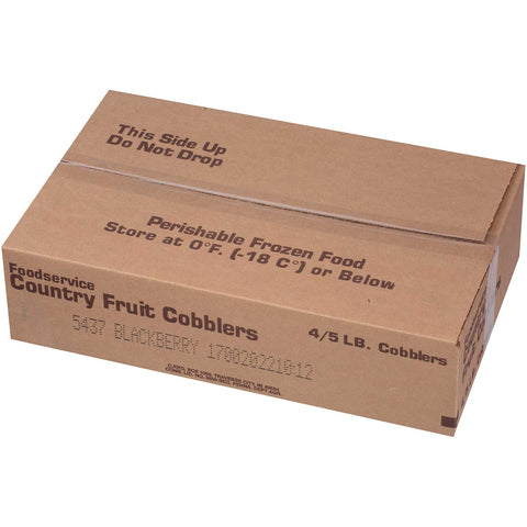 Sara Lee Chef Pierre Blackberry Cobbler, 5 Pound -- 4 per case.