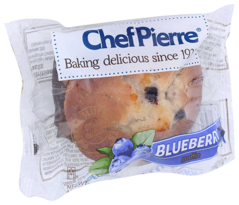 Chef Pierre Individually Wrapped Blueberry Muffin, 4 Ounce -- 12 per case