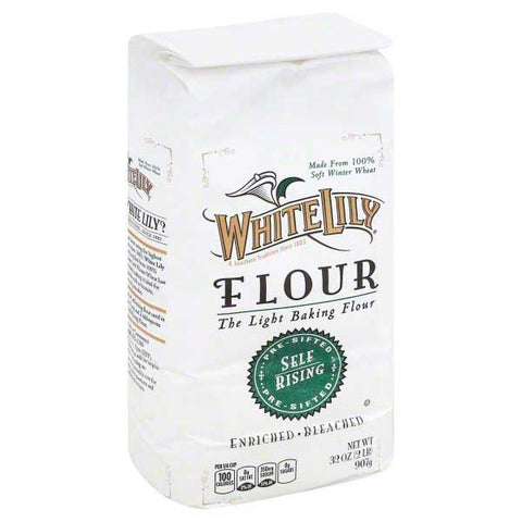 White Lily Self Rising Flour, 32 Ounce -- 12 per case.