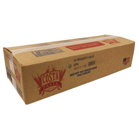 Costa 20 inch Spaghetti Pasta, 20 Pound.