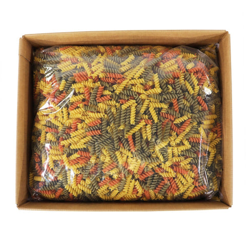 Costa Rotini Rainbow Pasta, 20 Pound.