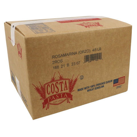 Costa Orzo Rosamarina Pasta, 20 Pound.