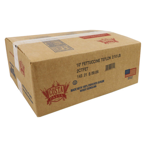 Costa 10 inch Fettuccine Teflon Pasta, 20 Pound.