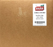 Badia Ancho Chili, 5 Pound Bottle