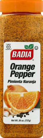 Badia Orange Pepper, 12 Ounce -- 4 per case