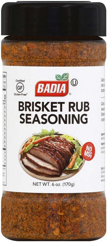 Badia Brisket Rub Seasoning, 6 Ounce -- 6 per case