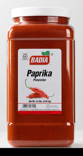 Badia Spanish Ground Paprika, 4.5 Pound Bottle -- 4 per case