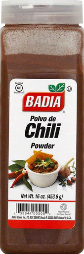 Badia Chili Powder, 16 Ounce -- 6 per case